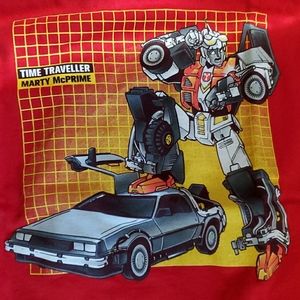 Women's Transformer Back to the Future Tee
